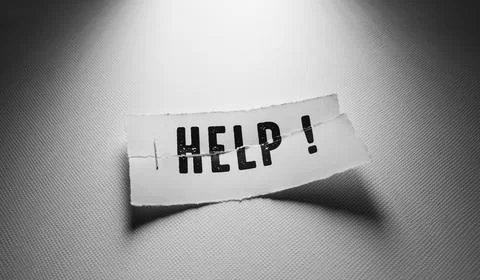 Help Word , Business Concept Idea Fotos Stock