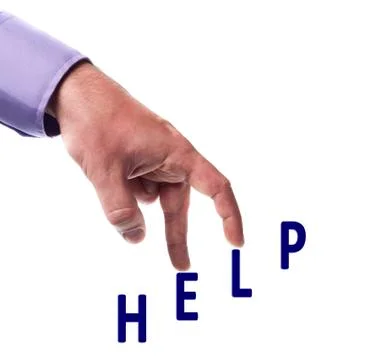 Help word Stock Photos