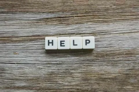 Help word Stock Photos