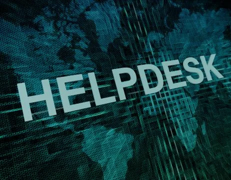 Helpdesk Stock Illustration