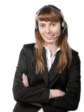 Helpdesk operator Stock Photos