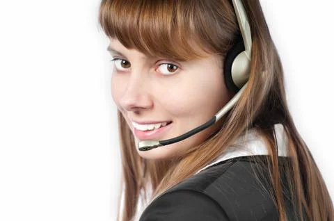 Helpdesk operator Stock Photos