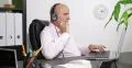 Helpful Man Customer Service Support Call Center Help Line Conversation Internet 4k or 4k+ Resolution
