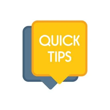 Helpful tip icon flat vector. Idea advice Stock Illustration