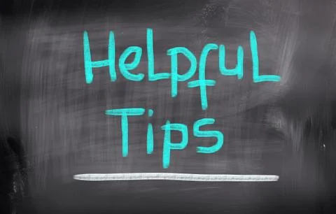 Helpful tips concept Stock Illustration