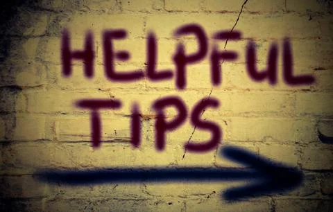 Helpful tips concept Stock-Illustration