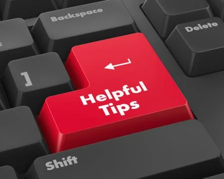 Helpful tips Stock Illustration