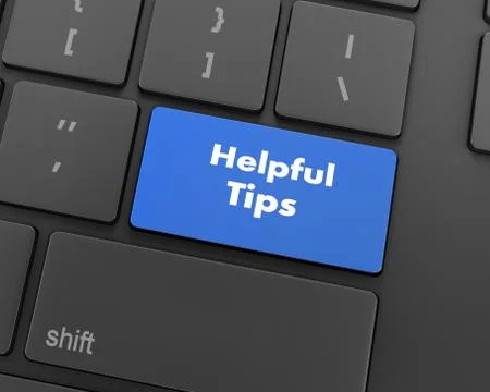 Helpful tips Stock Illustration