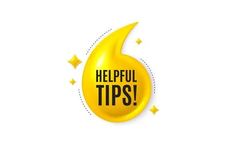 Helpful tips symbol. Education faq sign. Offer 3d quotation banner. Vector Illustrazione stock