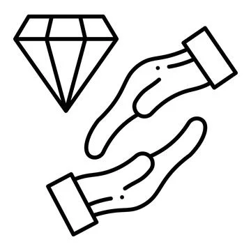 Helpfulness Line Icon Stock Illustration