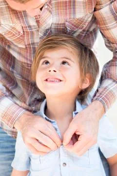 A Helping Hand From Dad Фото