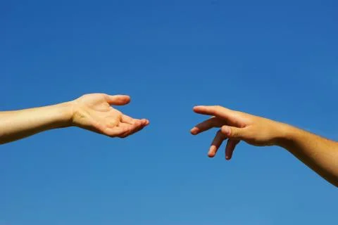 Helping hand Stock Photos