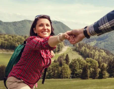 Helping hand Stock Photos