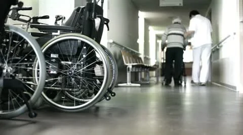 Helping senior patient Stock-Footage 21835604