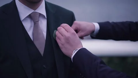 Helpinghand Wedding Groom Stock Footage 168870377