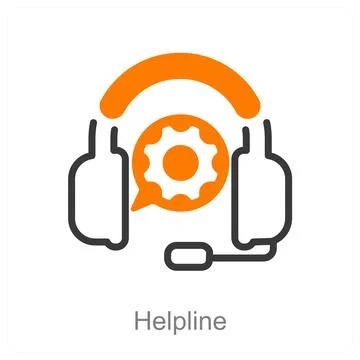 Helpline Stock Illustration