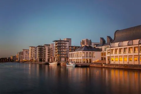 Helsingborg marina 스톡 사진