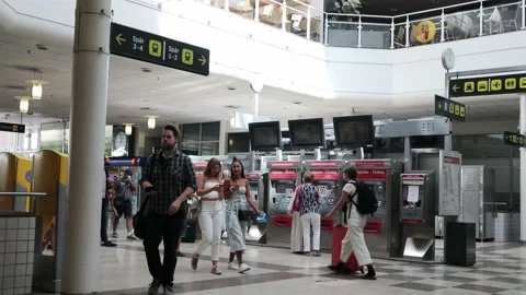 HELSINGBORG TRAIN STATION Stock Footage 154829922