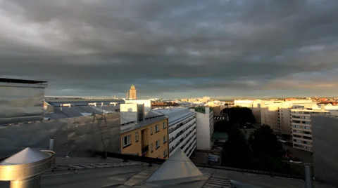 Helsinki 360 degress 库存影片 24832037