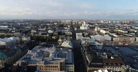 Helsinki center Stock Footage 99508846