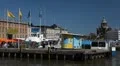 Helsinki Cityscape, Finland, Uspenski Cathedral, Market Square, Swedish Embassy HD Footage