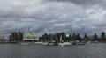 Helsinki Cityscape, Ravintola NJK, Helsinki Harbour, Baltic Sea, Sail Boats HD Footage