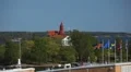 Helsinki Cityscape, Ravintola NJK, Helsinki Harbour, Baltic Sea, Sail Boats HD Footage