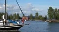 Helsinki Cityscape, Sail Boats, Uspenski Cathedral, Gulf of Finland, Harbour HD Footage