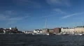 Helsinki Cityscape, Uspenski Cathedral, Pohjoisranta waterfront, Sail Boats HD Footage
