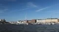 Helsinki Cityscape, Uspenski Cathedral, Pohjoisranta waterfront, Sail Boats HD Footage
