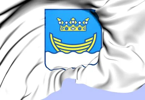 Helsinki coat of arms Stock Illustration