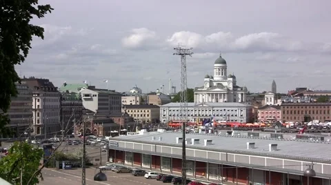 Helsinki Harbor, Finland Stock Footage 52047308