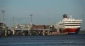 Helsinki Harbour, Cruise Ship Maneuver, Finland, Uspenski Cathedral HD Footage