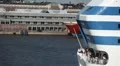 Helsinki Harbour, Cruise Ship Maneuver, People Enjoy the show HD Footage
