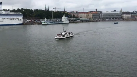 Helsinki harbour Stock Footage 115122459