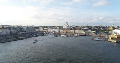 Helsinki, kauppatori Stock Footage 99509267