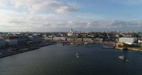 Helsinki, kauppatori Stock Footage 99509954