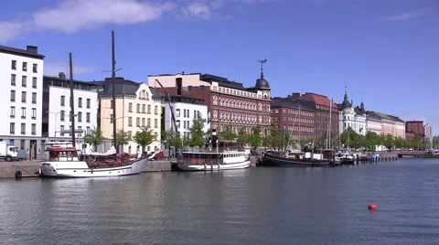 Helsinki North Harbor Stock Footage 51776363