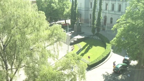 Helsinki park in the summer Video stock 84264021
