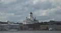 Helsinki Skyline, Finland, European Cathedral, Market Square, Harbour, City HD Footage