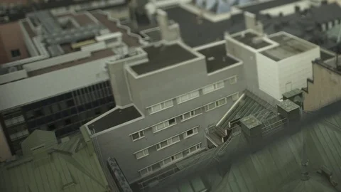 Helsinki skyline Tilt shift Video stock 84265590