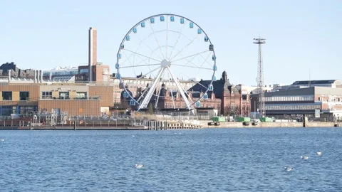 Helsinki Skywheel Stock Footage 145204866