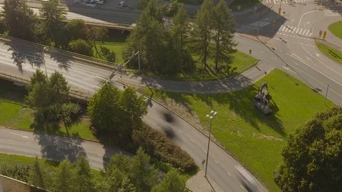 Helsinki traffic in summer Video stock 84265735