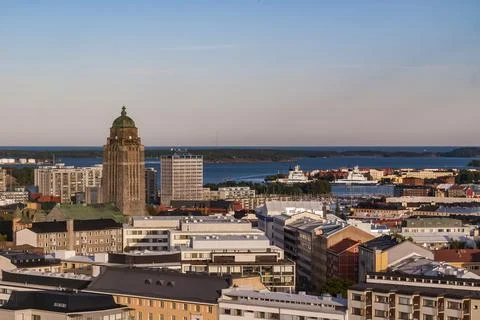 Helsinki view Stock Photos