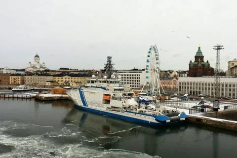 Helsinki Waterfront Stock Photos