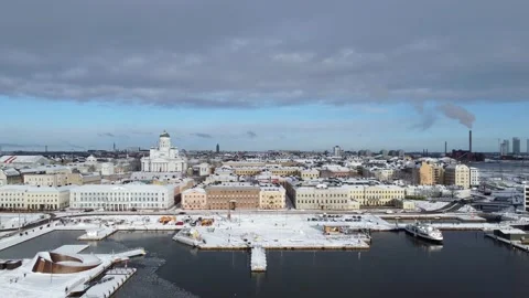 Helsinki Winter Stock Footage 232925691