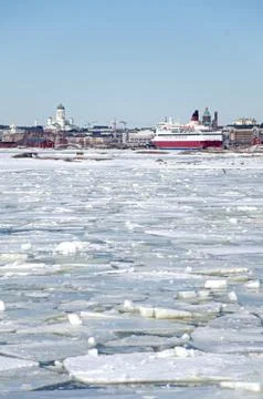 Helsinki winter Stock Photos