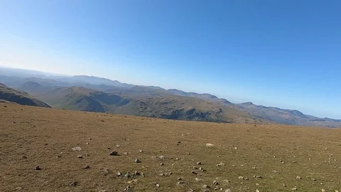 Helvelyn view Stock Footage 118016149