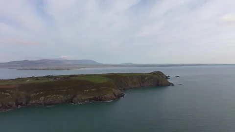 Helvick Head - 4K Cinematic Drone Footage - Co.Waterford - Ireland 0101 Video stock 318525003