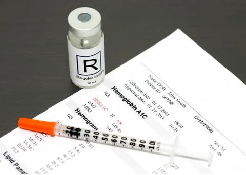 Hemaglobin a1c Stock Photos